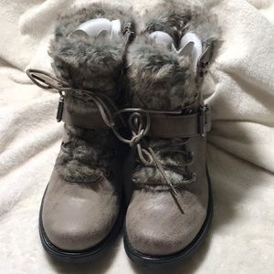Carlos by Carlos Santana Syracuse Fur Booties